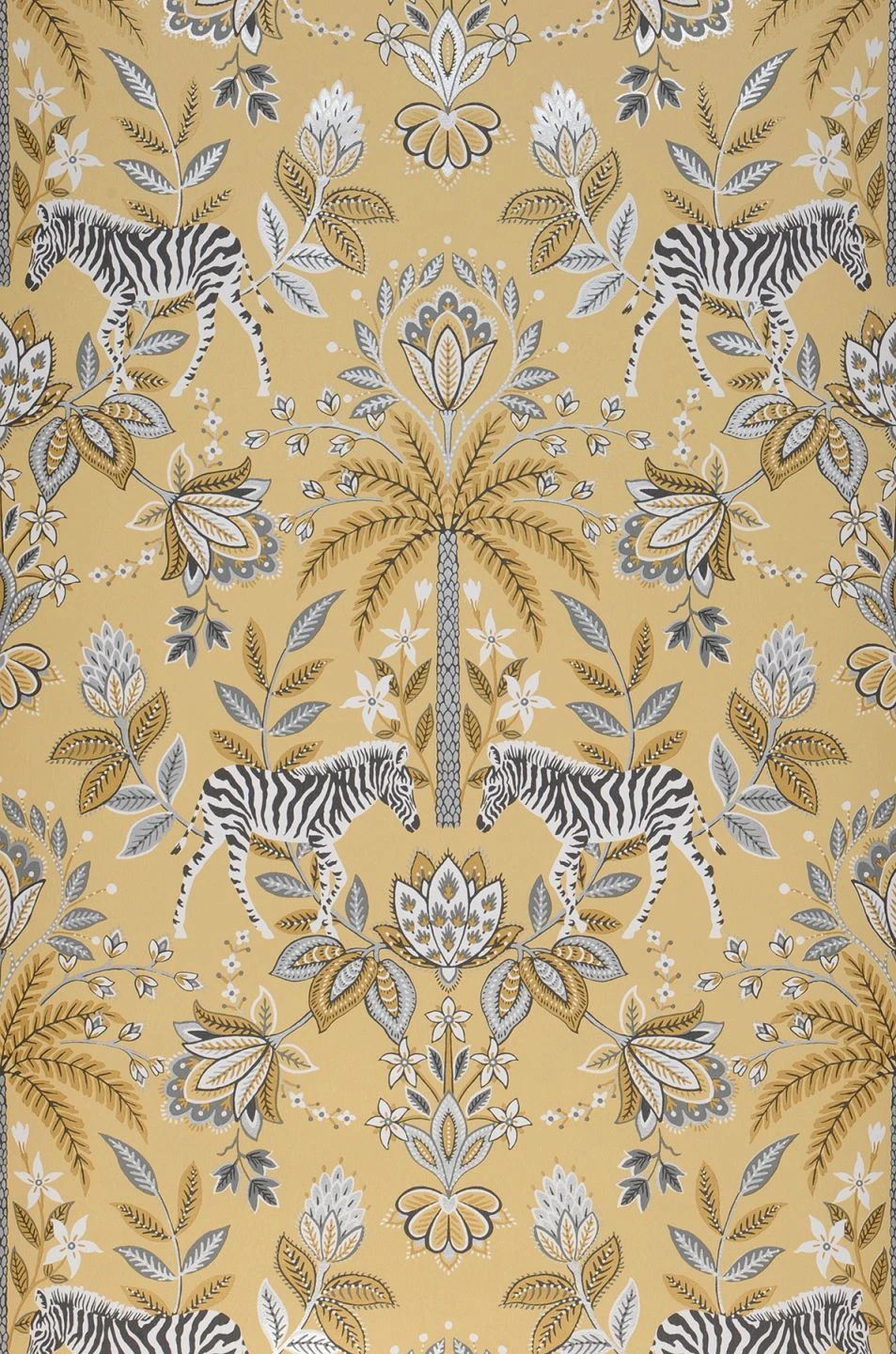 Tapete Fento Hellgelb – Bild 2