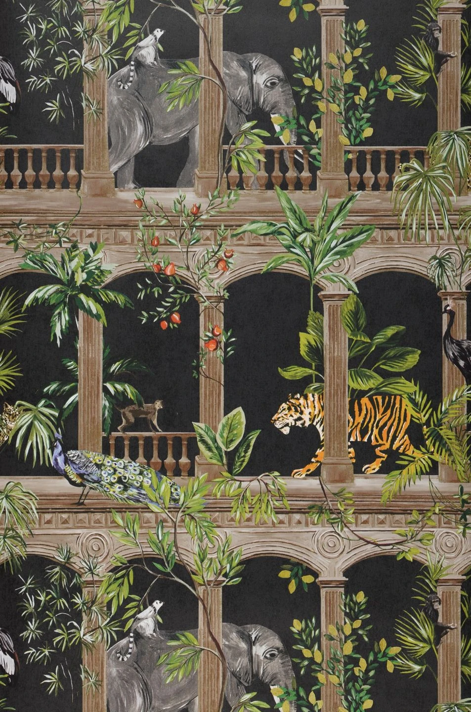 Tapete Lunasa Anthrazit