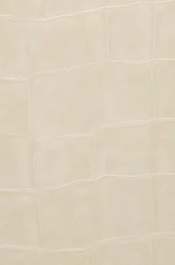 Tapete Croco 11 Hellelfenbein
