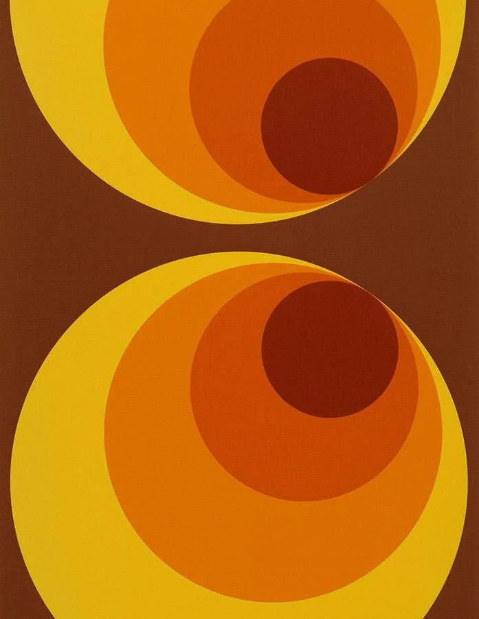 Tapete Apollo Orange – Bild 2