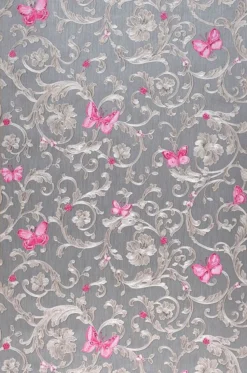 Versace Tapete Glory Grau