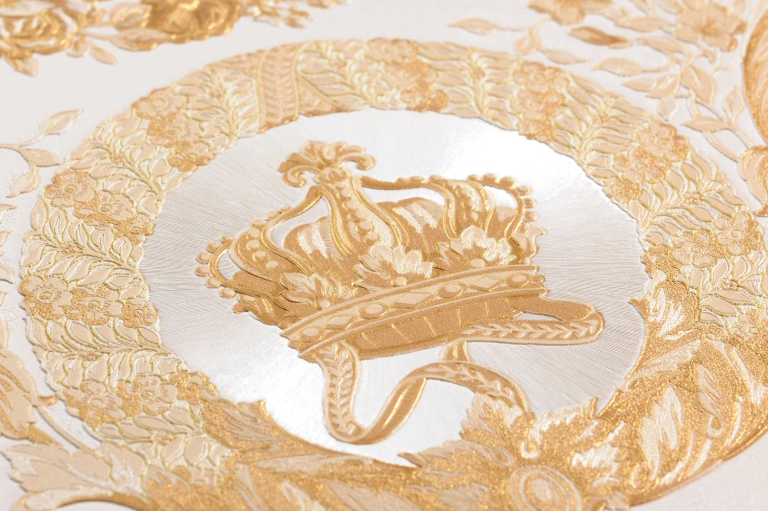 Versace Tapete Clara Perlweiss – Bild 3