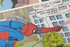 Tapete 1960s Marvel Comic Blau