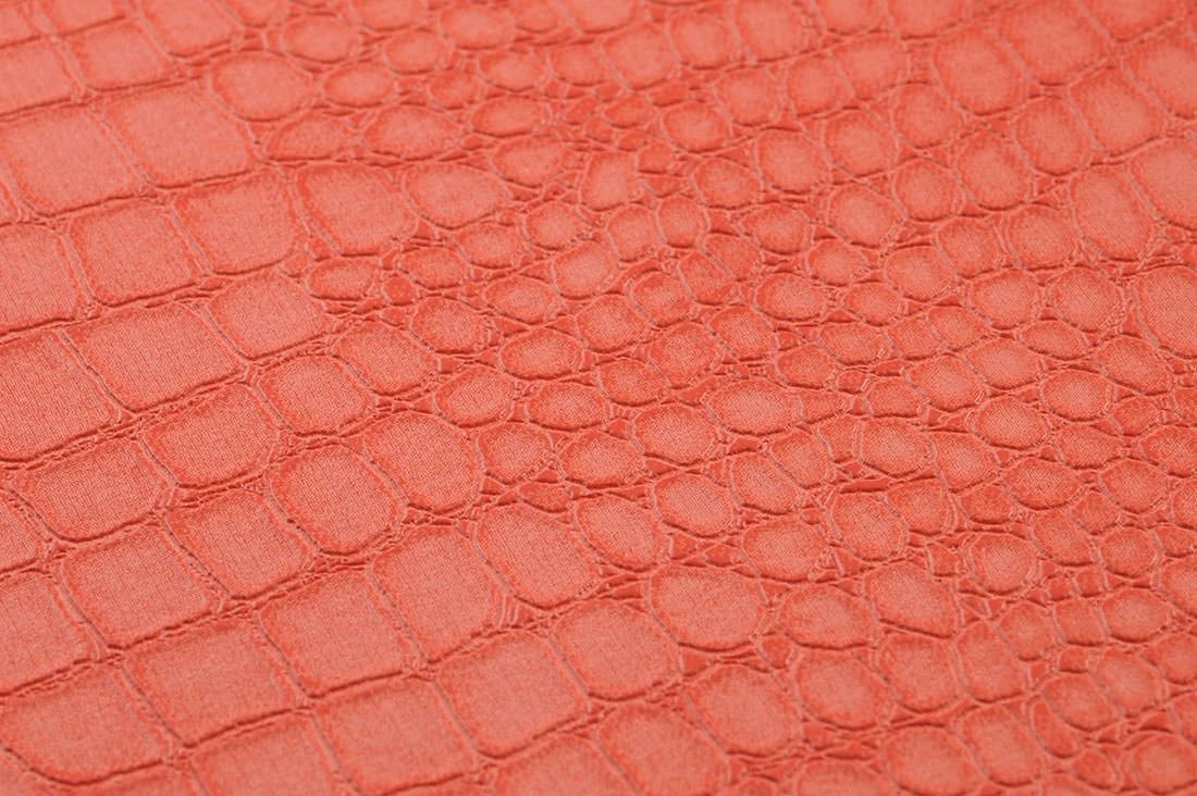Tapete Caiman Lachsorange