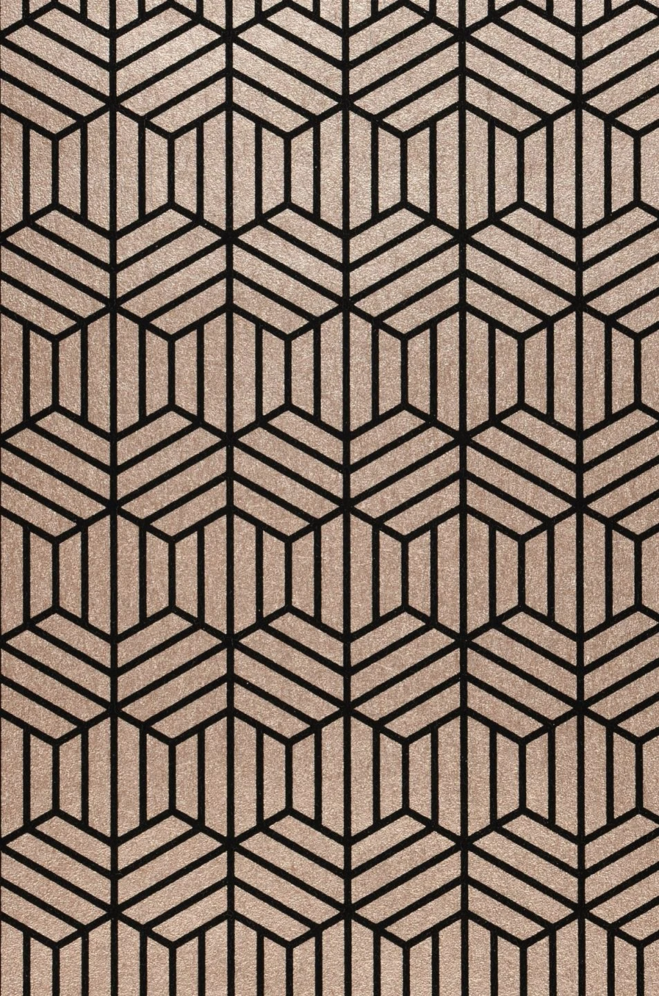 Tapete Rania Rosé Gold – Bild 2