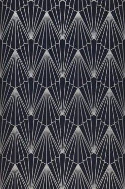 Tapete Adansonia Dunkelblau