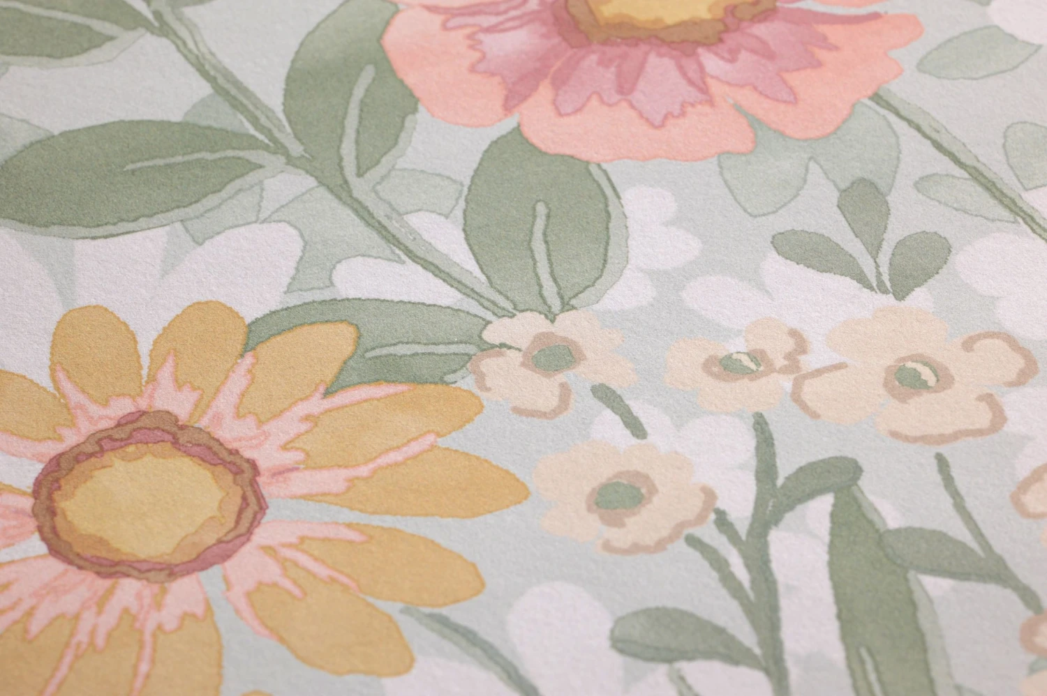 Tapete Dorea Blassgrün – Bild 2