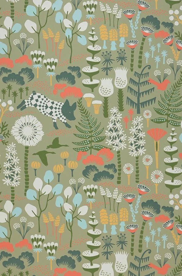 Tapete Eurissa Blassgrün