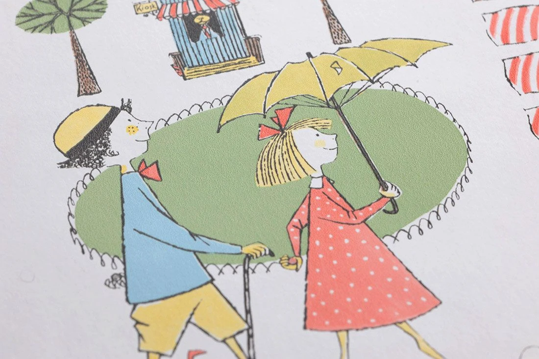 Tapete Hettie Hellblau – Bild 3