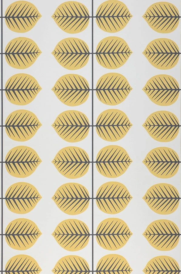 Tapete Panella Hellgelb – Bild 2