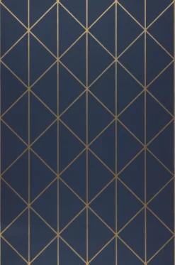 Tapete Biloba Dunkelblau