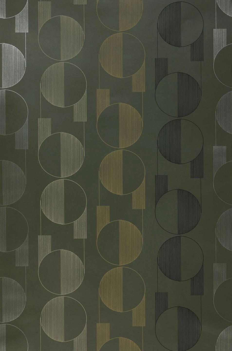 Tapete Euphoria Olivgrün – Bild 2