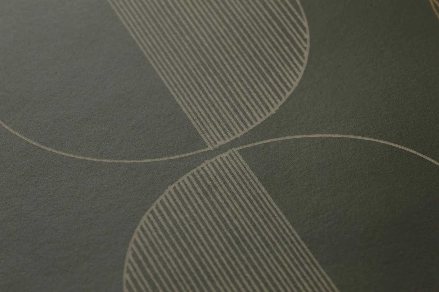 Tapete Euphoria Olivgrün – Bild 3