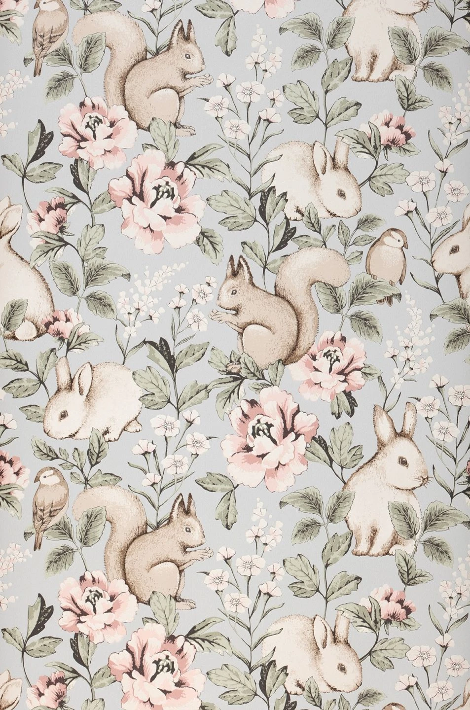 Tapete Twiggy Hellgrau – Bild 2