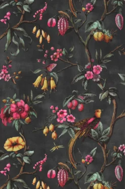 Tapete Camille Schwarzgrau