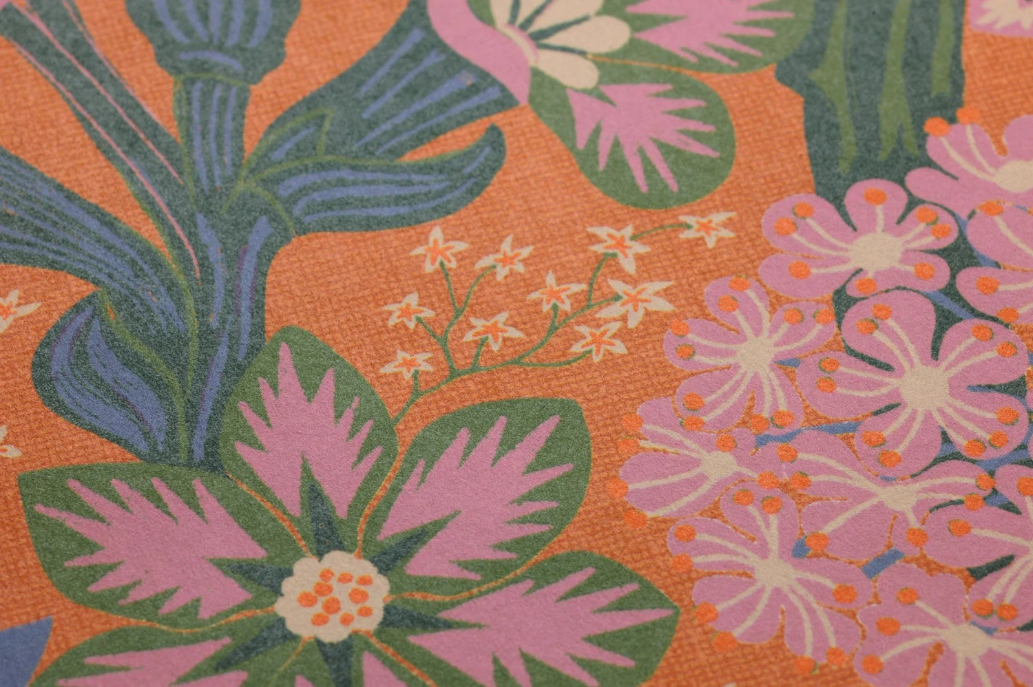 Tapete Fanfara Orange – Bild 3