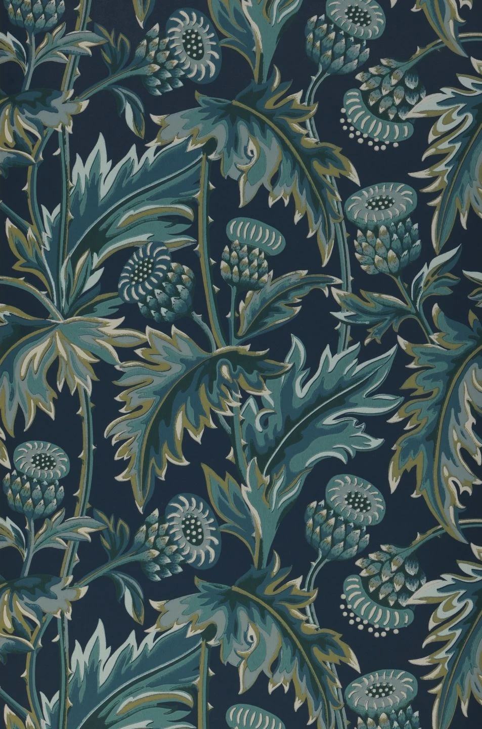 Tapete Charleston Minttürkis – Bild 2