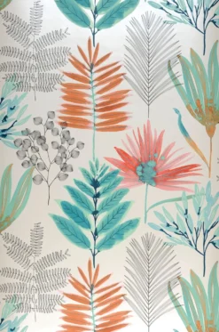 Tapete Hilma Orangebraun