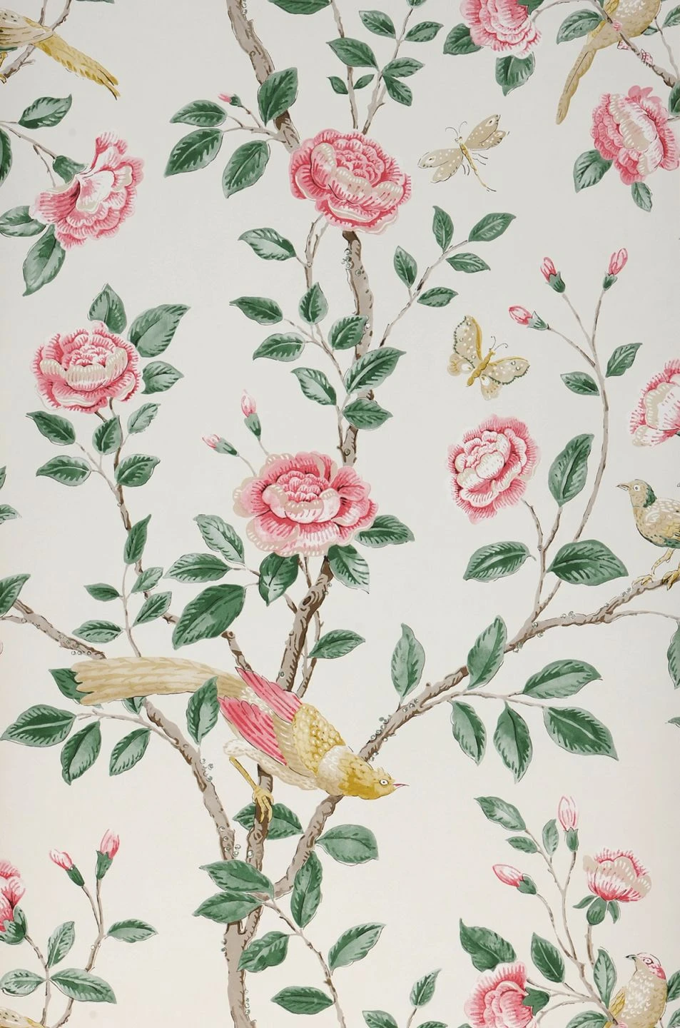 Tapete Majorelle Cremeweiss – Bild 2