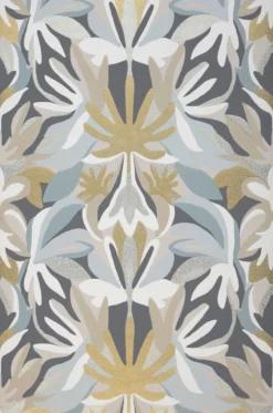 Tapete Jalis Mintgrau