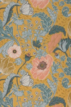 Tapete Soria Ockergelb