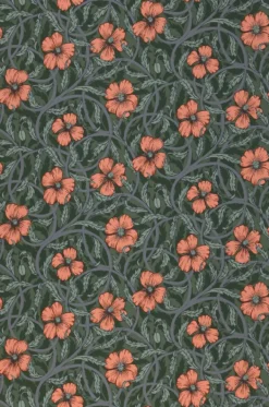 Tapete Esmeralda Tannengrün