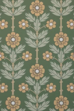 Tapete Magdalena Kieferngrün