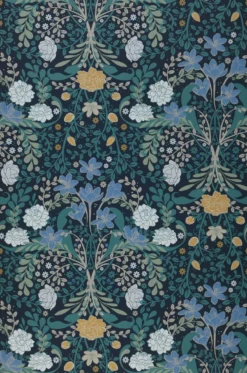 Tapete Kristina Brillantblau