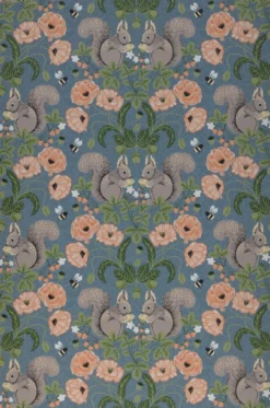 Tapete Pihla Pastellblau