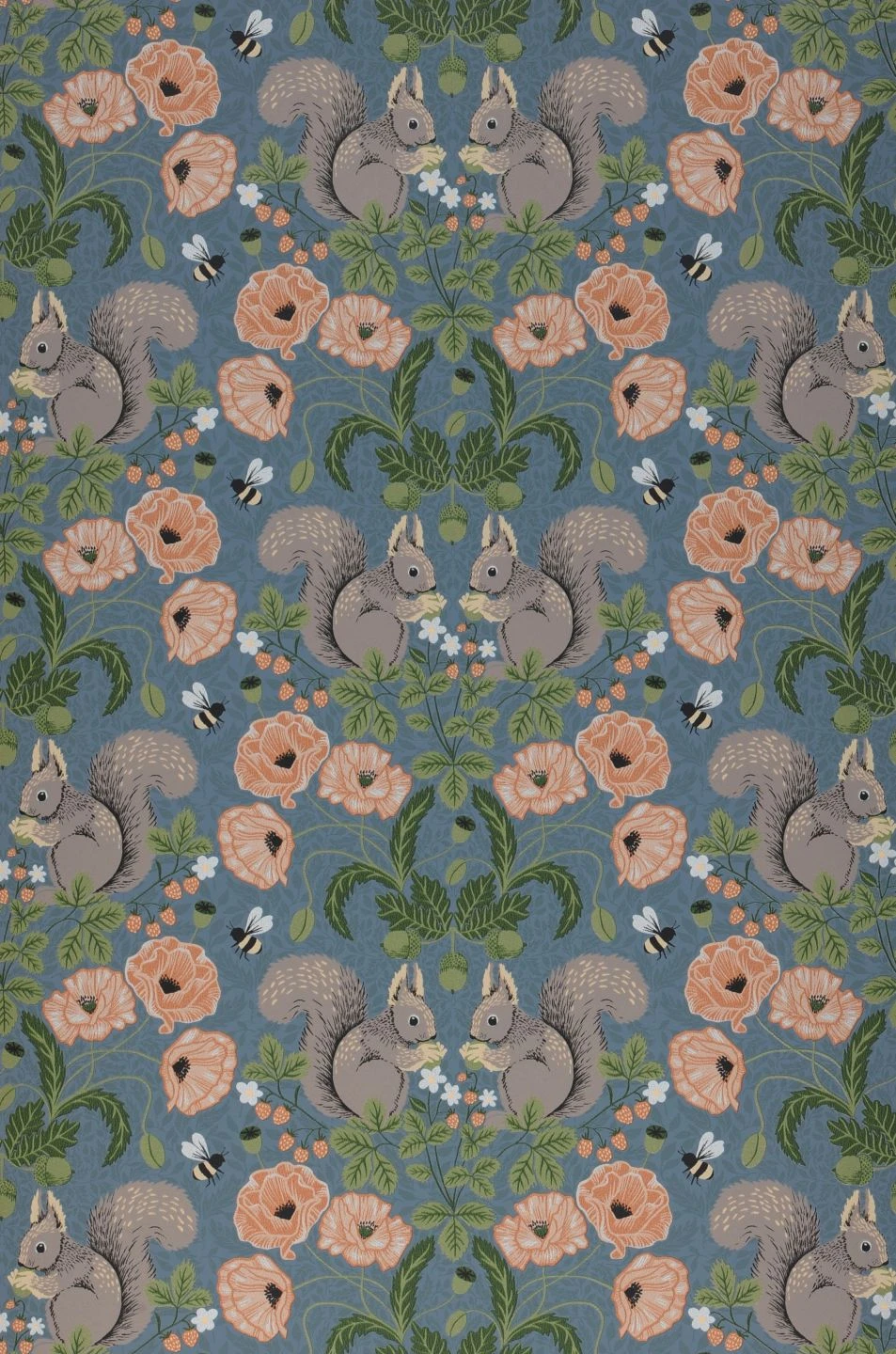 Tapete Pihla Pastellblau