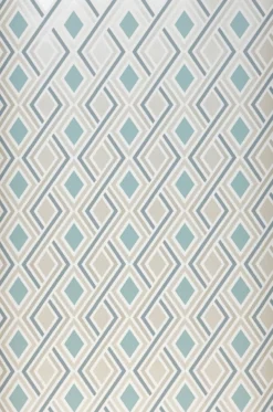 Tapete Iroko Pastelltürkis