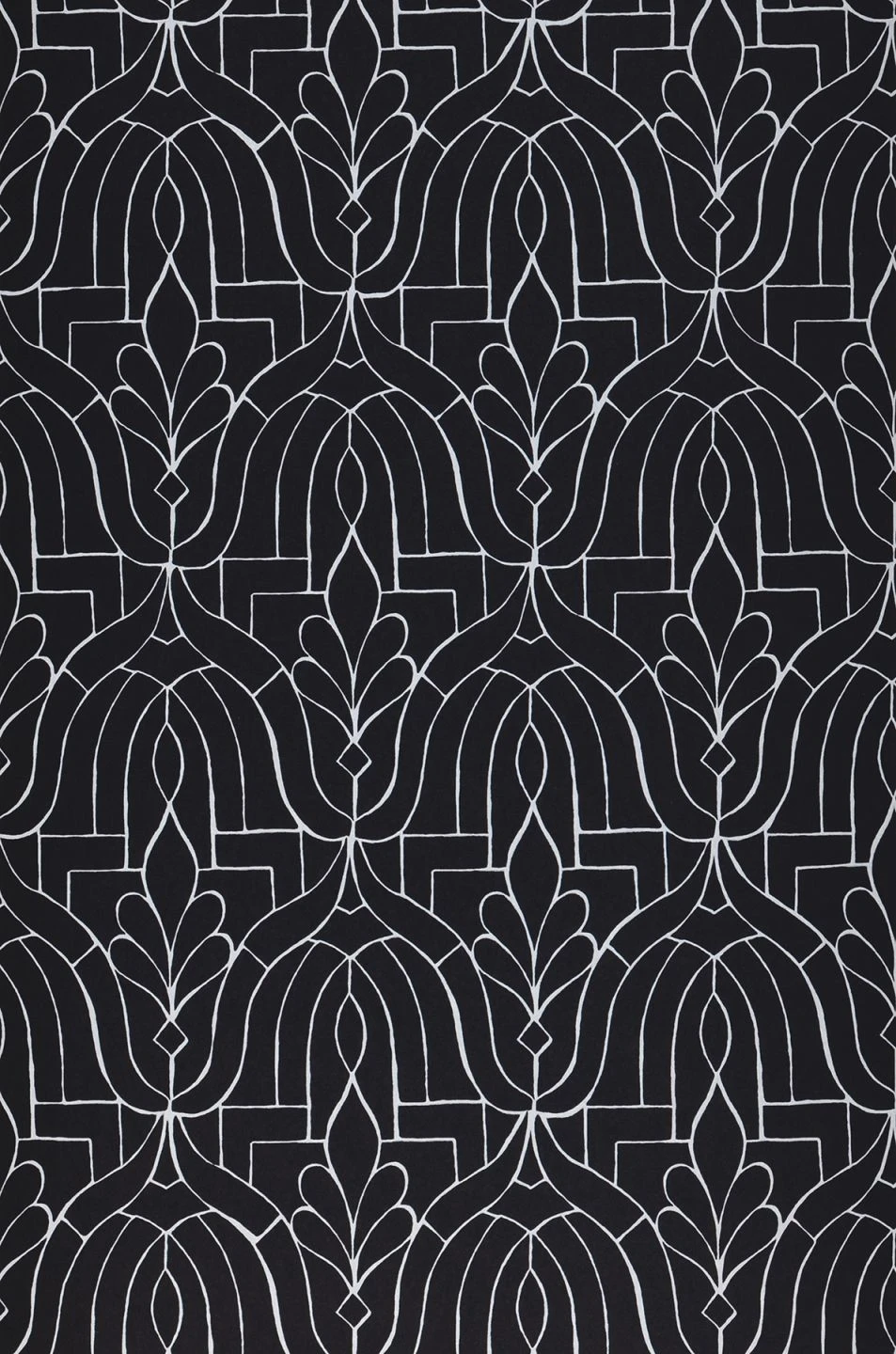 Tapete Lotus Schwarz – Bild 2