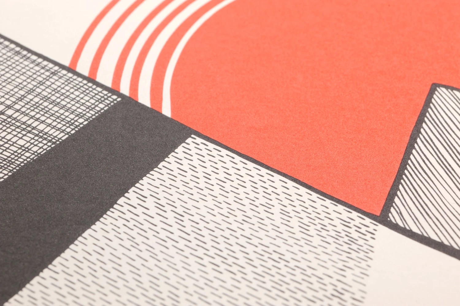 Tapete Mountains Rot – Bild 3