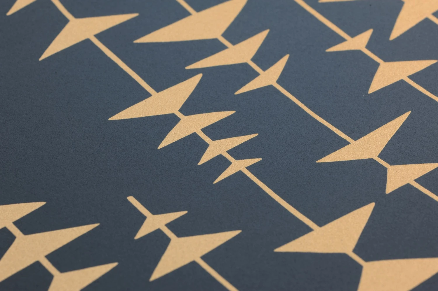 Tapete Ditto Mattgold – Bild 3