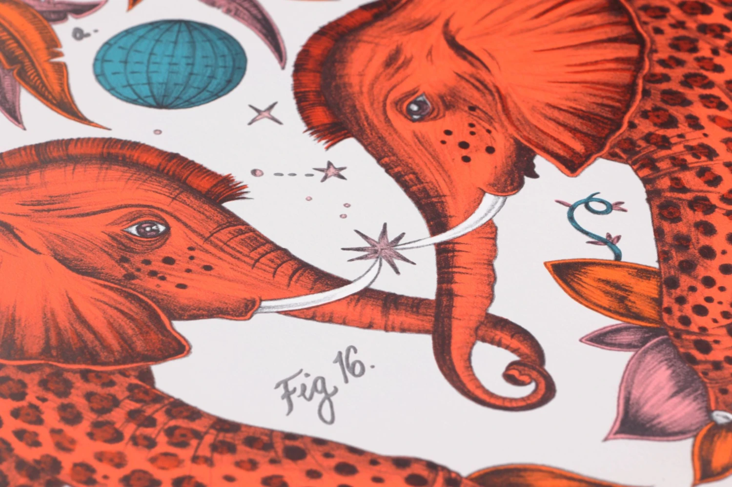 Tapete Zambezi Orange – Bild 3