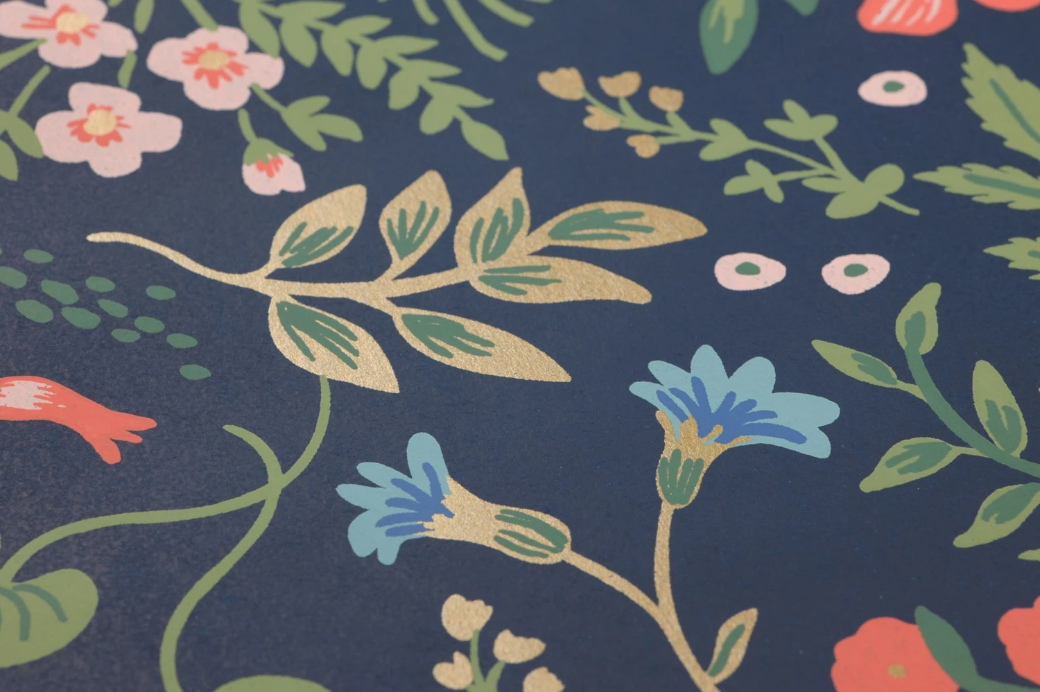 Tapete Wildwood Stahlblau – Bild 3