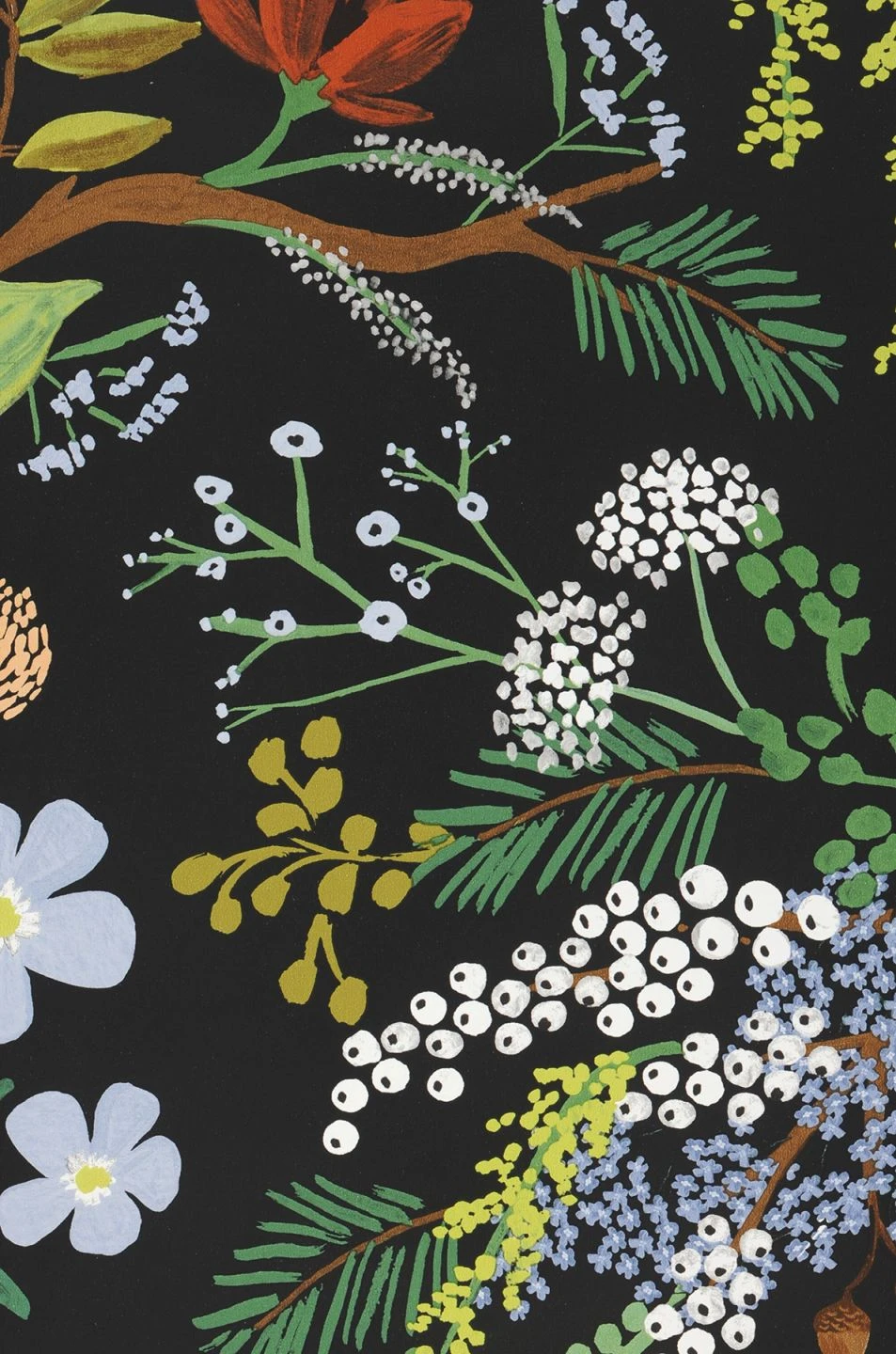 Tapete Juniper Forest Schwarzgrün – Bild 3