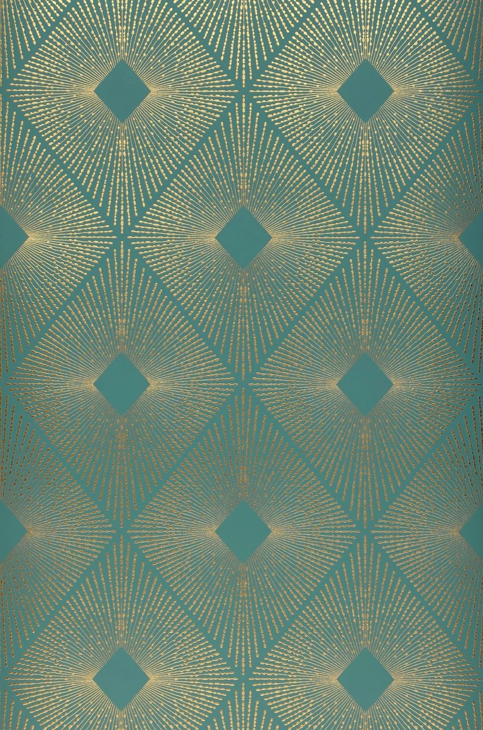 Tapete Metropolis Blassminttürkis – Bild 2