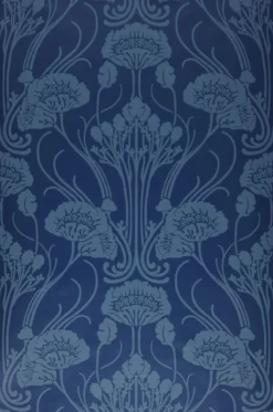 Tapete Sibia Dunkelblau