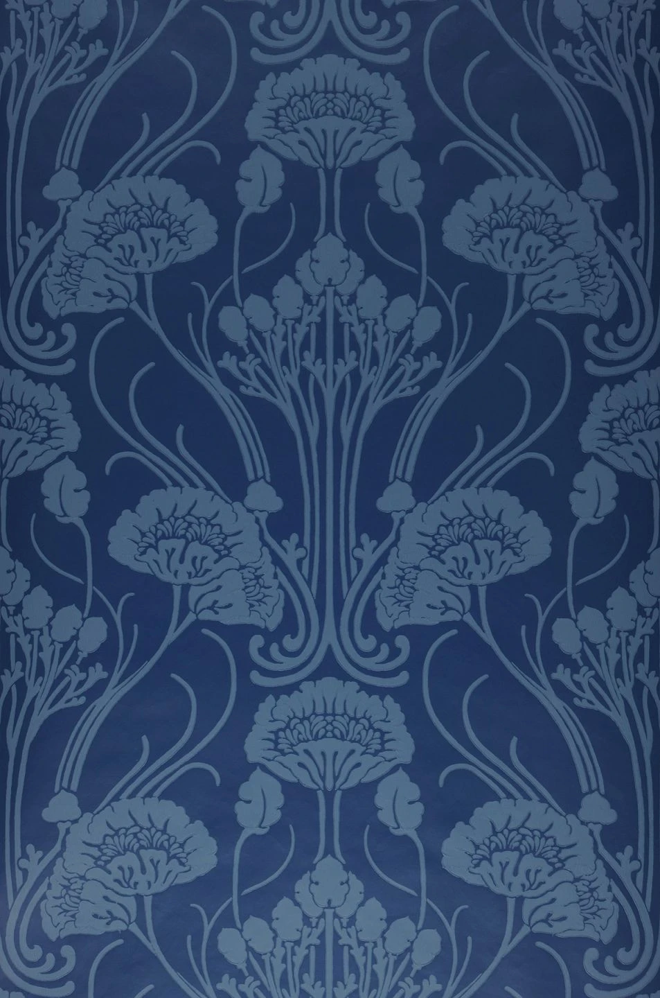 Tapete Sibia Dunkelblau