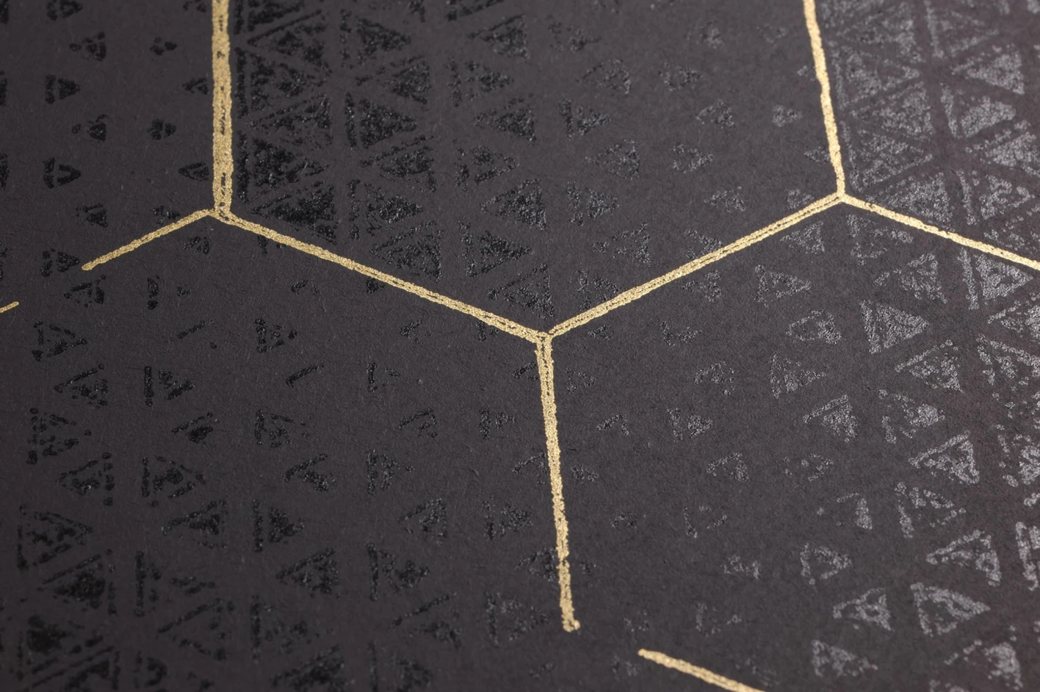 Tapete Hadeggo Schwarzgrau – Bild 3