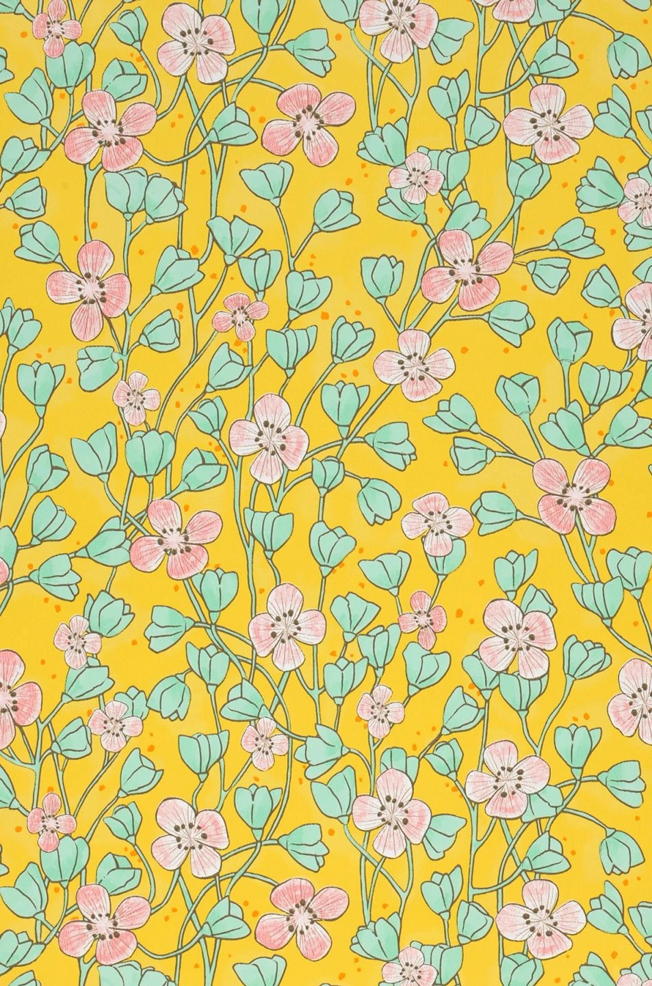 Tapete Videnna Gelb – Bild 2