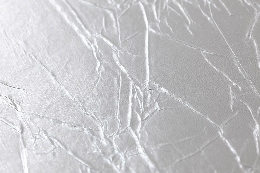 Tapete Crush Avantgarde 03 Silbergrau – Bild 3