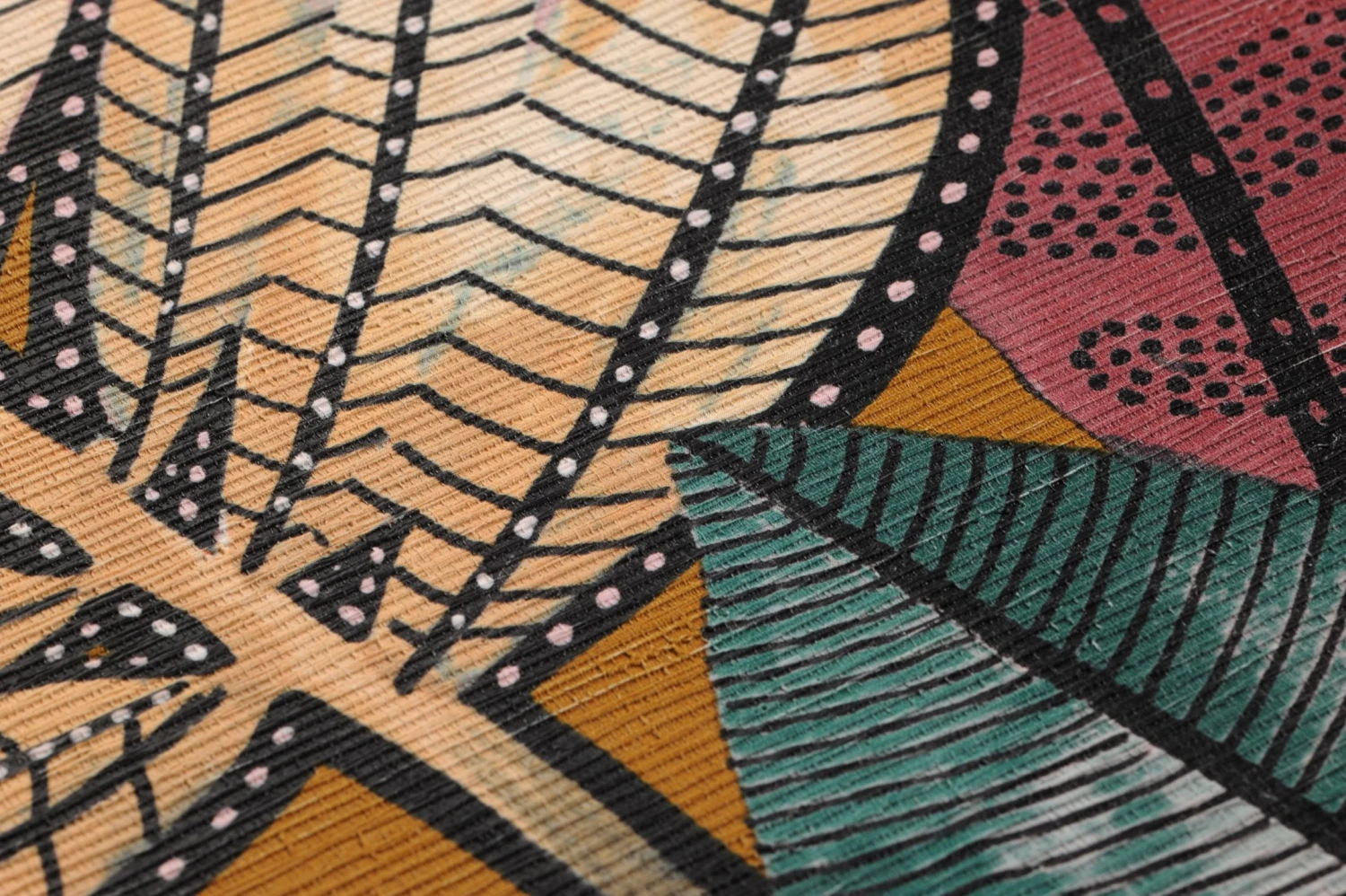 Tapete Isadora Ockergelb – Bild 3