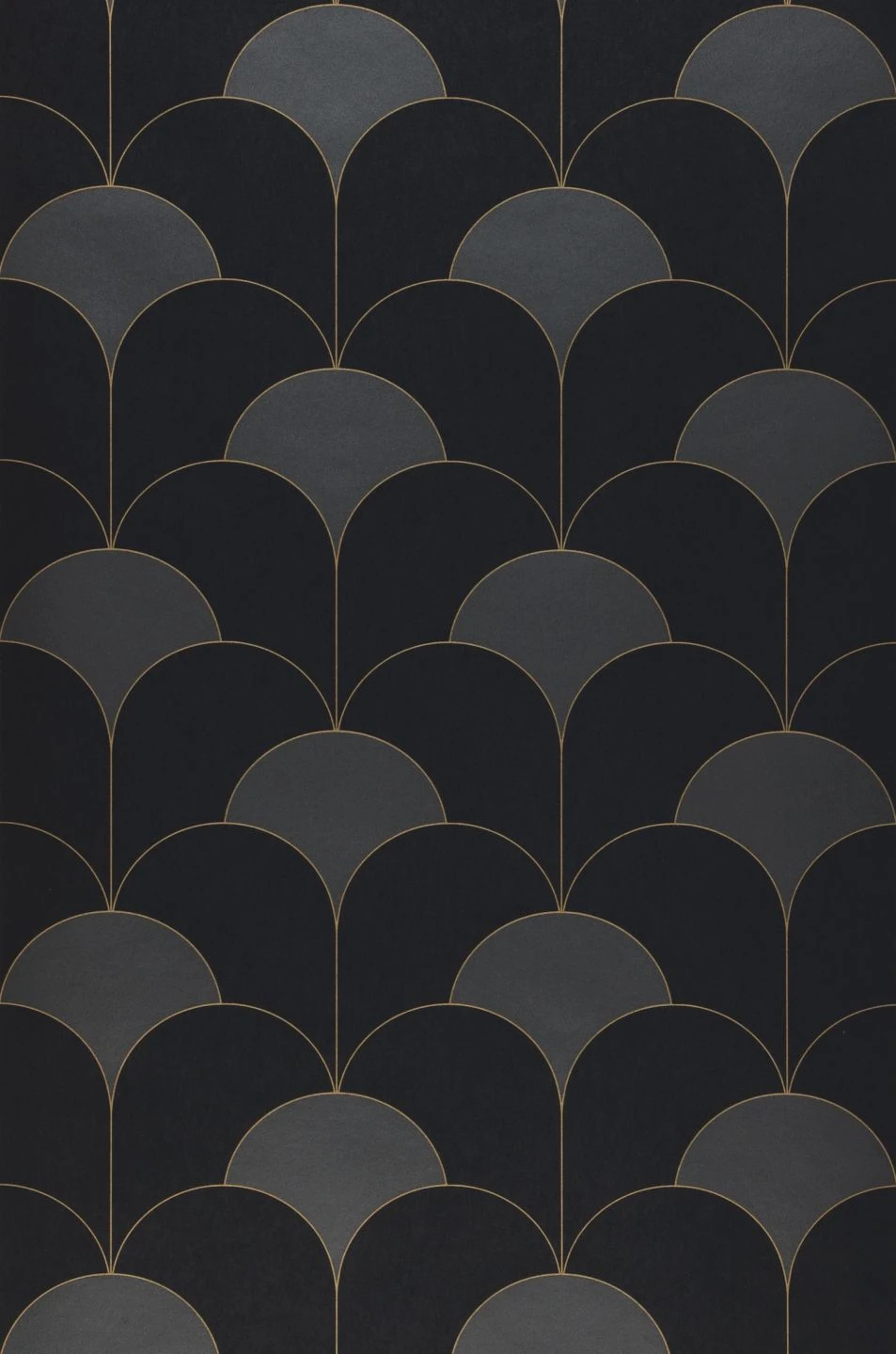 Tapete Sumba Anthrazit Schimmer – Bild 2