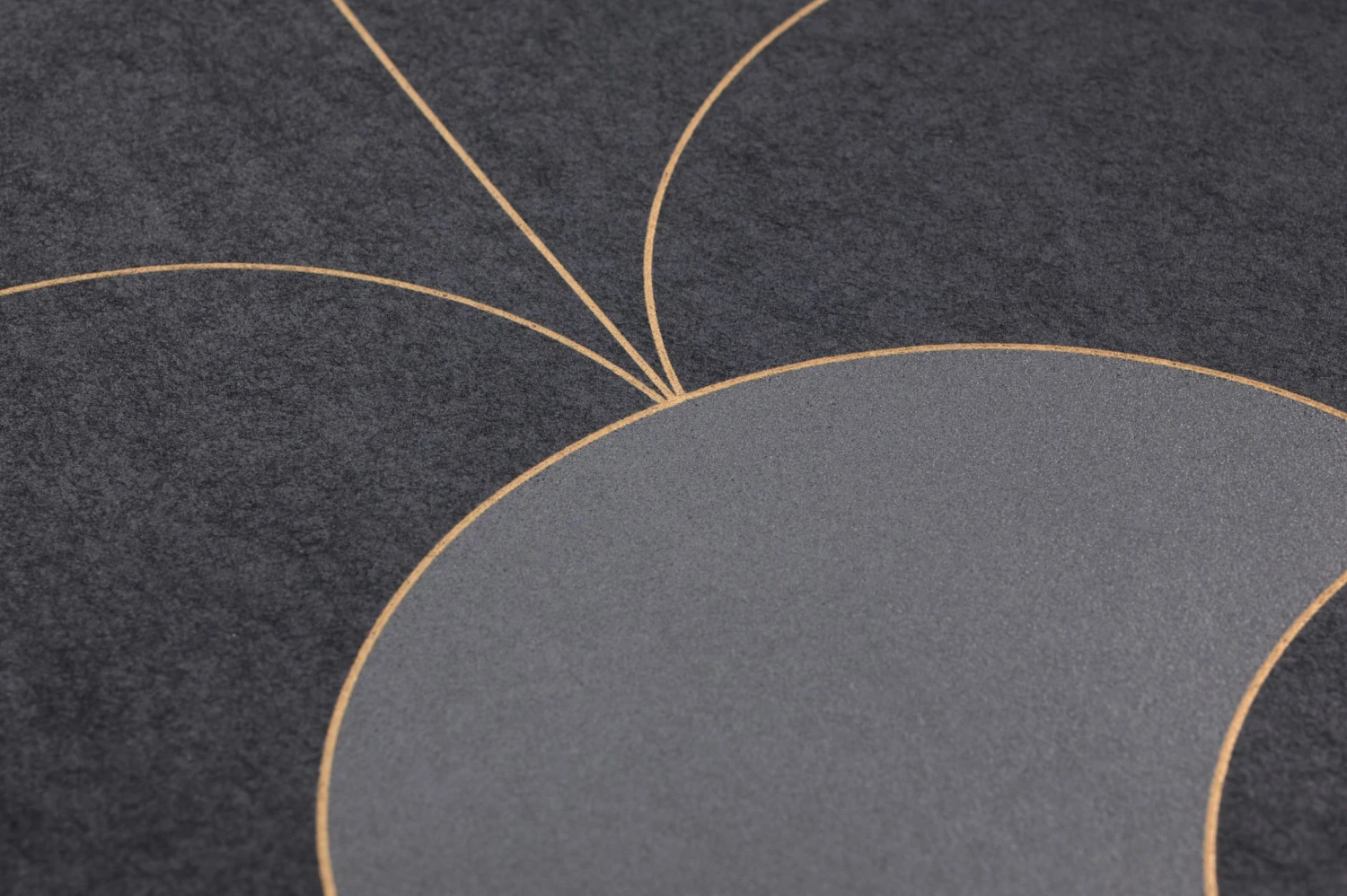 Tapete Sumba Anthrazit Schimmer – Bild 3