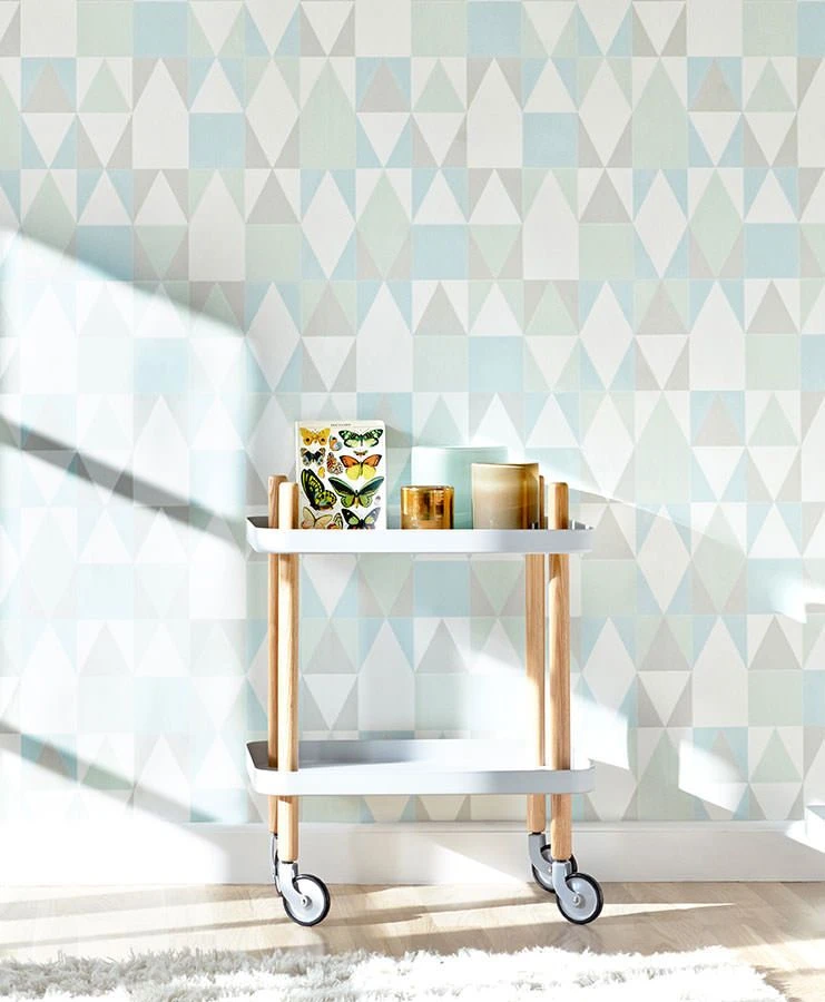 Tapete Alice Blassblau – Bild 3