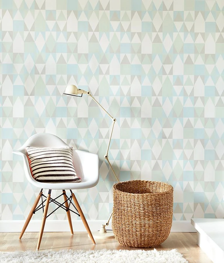 Tapete Alice Blassblau – Bild 4