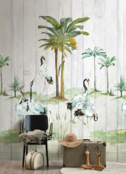 Wandbild Anagon Grüntöne