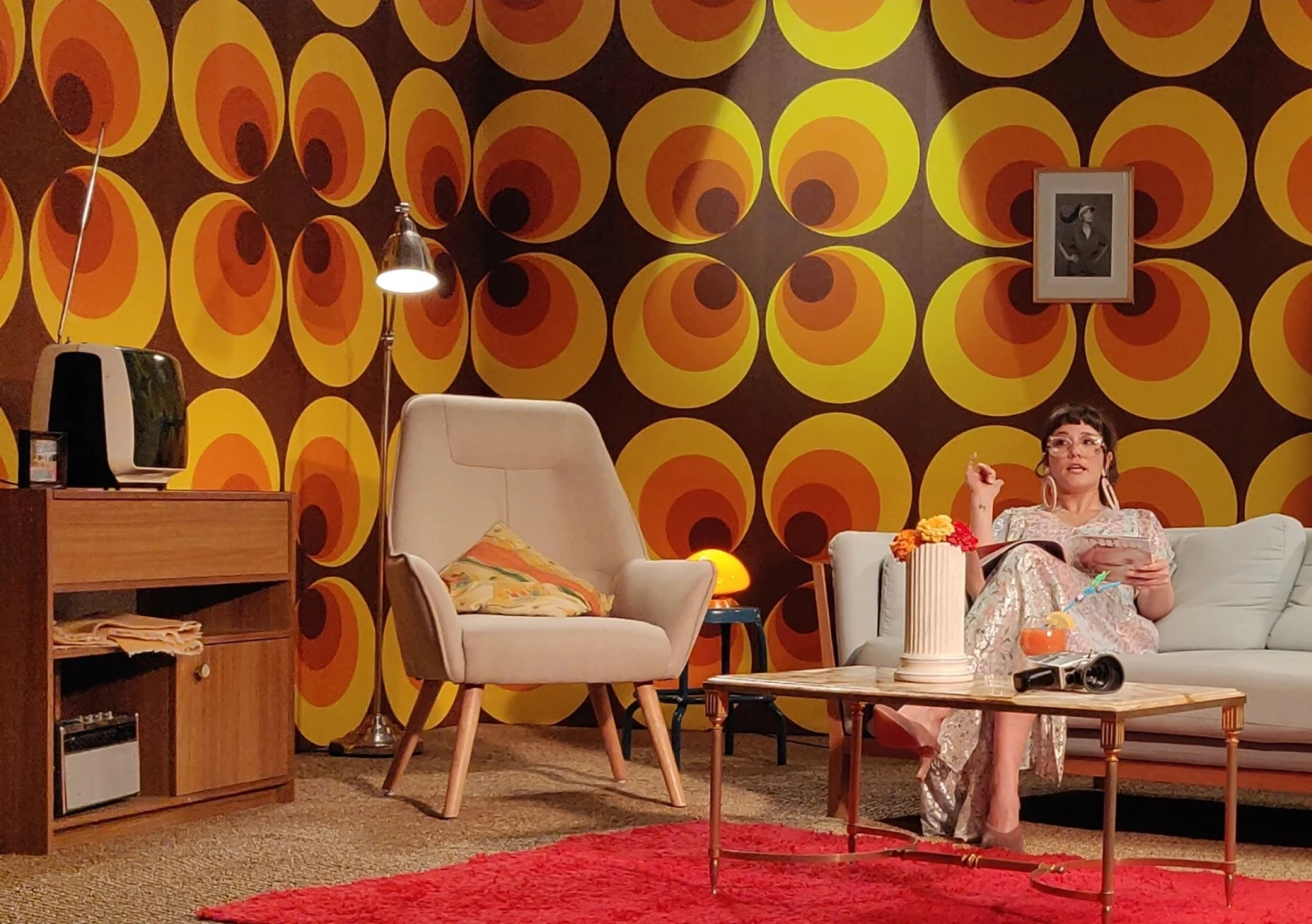 Tapete Apollo Orange – Bild 3